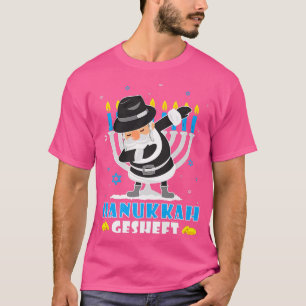 Funny Hanukkah Jewish Mens Gesheft Hanukkah Pajama T-Shirt