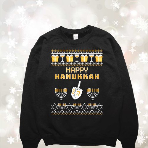 Funny  Hanukkah Ugly Sweater Sweatshirt
