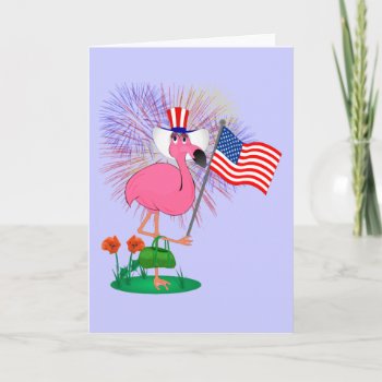 Funny Happy 4th Of July Greeting Card by ChiaPetRescue at Zazzle