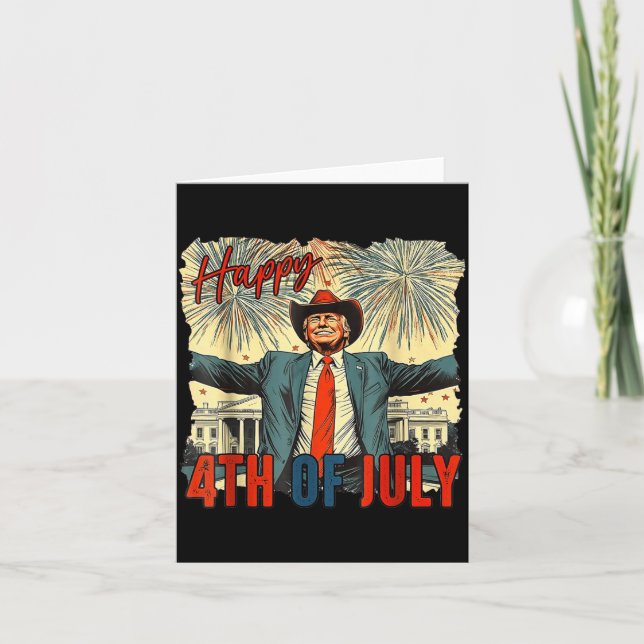 Funny Happy 4th of July Independence Day Card (Front)