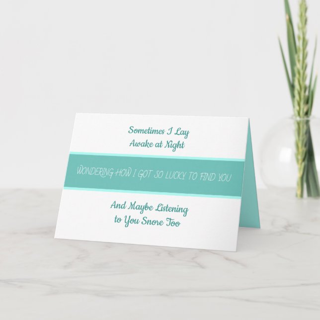 Funny Happy Anniversary  Card (Front)