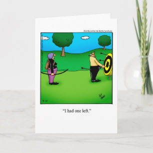 Funny Happy Anniversary Card For Them