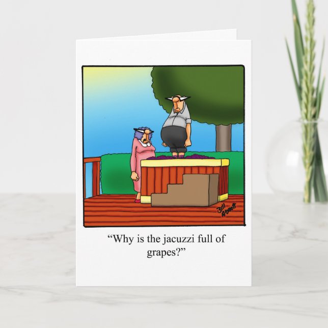 Funny Happy Anniversary Card For Them (Front)