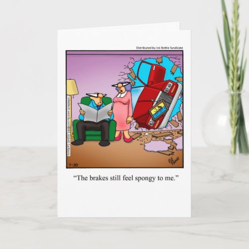 Funny Happy Anniversary Card For Them