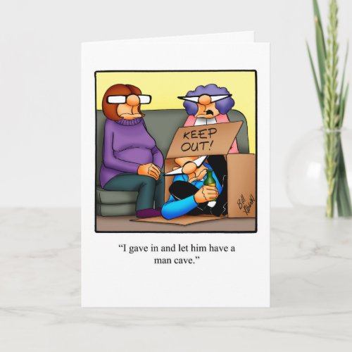 Funny Happy Anniversary Card For Them