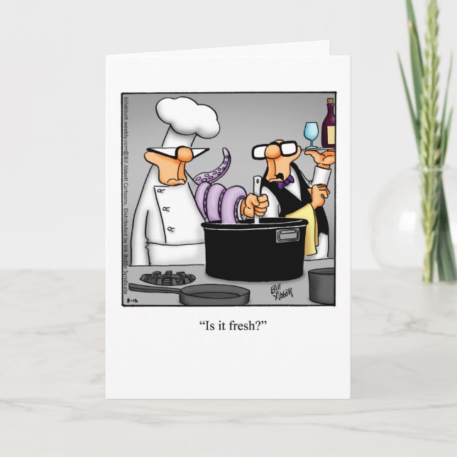 Funny Happy Anniversary Humor Greeting Card (Front)