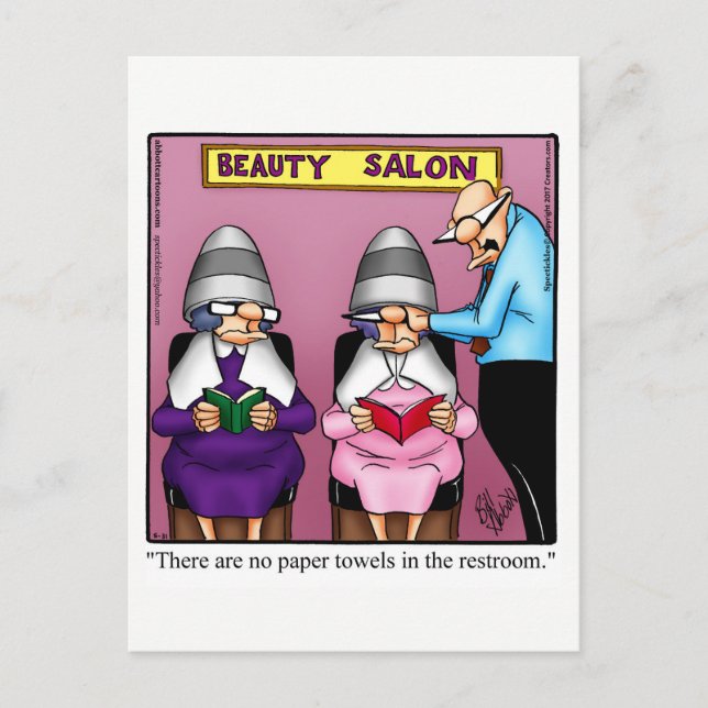 Funny Happy Anniversary Humor Postcard (Front)