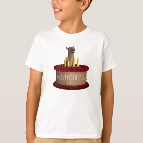 Funny Happy Birthday Camel T_Shirt