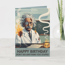 Funny Happy Birthday Card