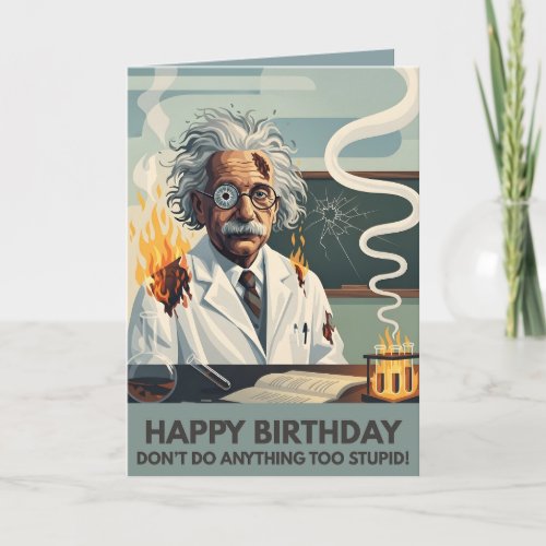 Funny Happy Birthday Card