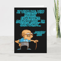 Funny Happy Birthday Card Humor Greeting