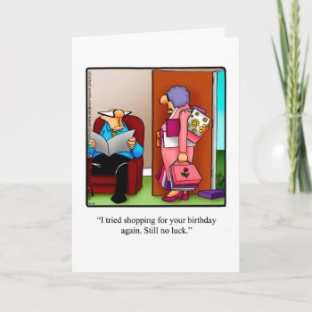 Funny Happy Birthday Greeting Card by Spectickles at Zazzle