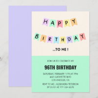 Funny Happy Birthday Humor 96th birthday