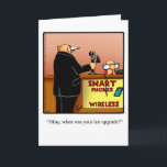 Funny Happy Birthday Humor Greeting Card<br><div class="desc">Enjoy spreading the laughter with this hilarious happy birthday greeting card by artist Bill Abbott; send some laughs along with your best wishes for a happy birthday. Bill Abbott's cartoon "Spectickles" the internationally syndicated comic has also appeared in Hallmark U.K.,  Reader's Digest and other fine magazines!</div>