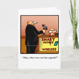 Funny Happy Birthday Humor Greeting Card