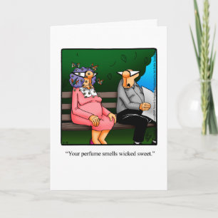 Funny Happy Birthday Humor Greeting Card