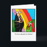 Funny Happy Birthday Humor Greeting Card<br><div class="desc">Enjoy spreading the laughter with this hilarious happy birthday humor greeting card by artist Bill Abbott; send some laughs along with your wishes for a happy birthday. Bill Abbott's cartoon "Spectickles" the internationally syndicated comic has also appeared in Hallmark U.K.,  Reader's Digest and other fine magazines!</div>