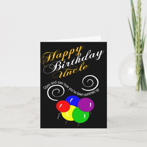 funny happy birthday uncle