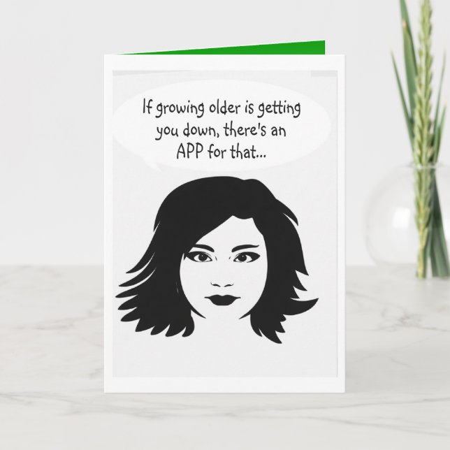 Funny  happy Birthday wish Card (Front)