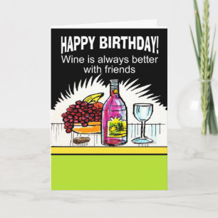 funny happy birthday wish card