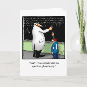 Funny Happy Chemistry Week Greeting Card