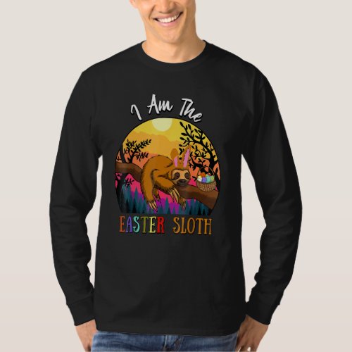 Funny Happy Easter Day Vintage I Am The Easter Slo T_Shirt