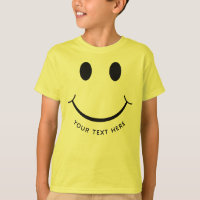 Funny Happy Face Add Your Own Text Light