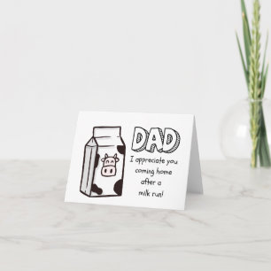 Funny Happy Fathers Day Card, Humor for Dad Card