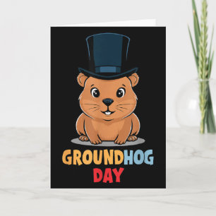 Funny Happy Groundhog Day February 2nd Phils Holid Card