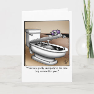 Funny Happy Halloween Greeting Card