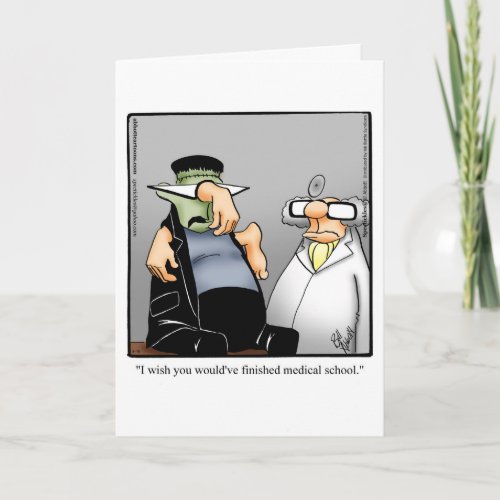 Funny Happy Halloween Greeting Card