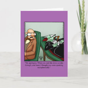 Funny Happy Halloween Greeting Card