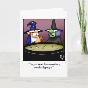 Funny Happy Halloween Greeting Card