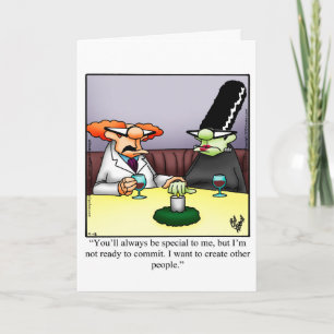 Funny Happy Halloween Greeting Card