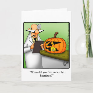 Funny Happy Halloween Greeting Card