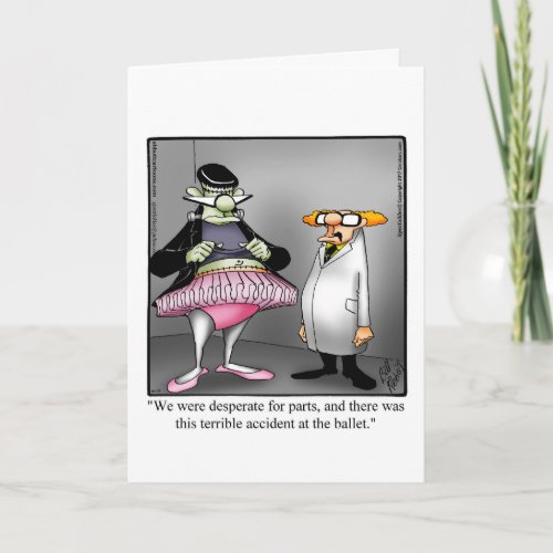 Funny Happy Halloween Greeting Card