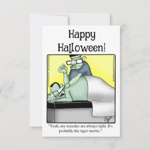 Funny Happy Halloween Humor Greeting Card