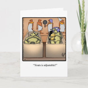Funny Happy King Tut Day Card