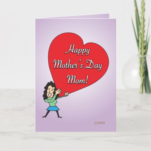 Funny Happy Mothers Day Card from Daughter 3