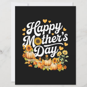 Funny Happy Mothers Day Cute Floral for Women Mom