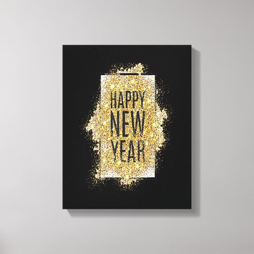 Funny Happy New Year 2023 New Years Eve For Men Wo Canvas Print