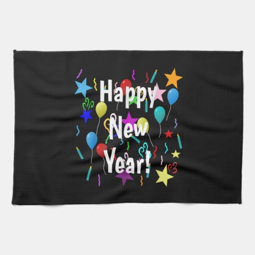 Funny Happy New Year Eve 2023 Party Decorations Ce Kitchen Towel