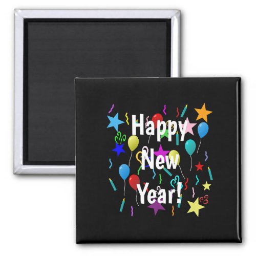 Funny Happy New Year Eve 2023 Party Decorations Ce Magnet