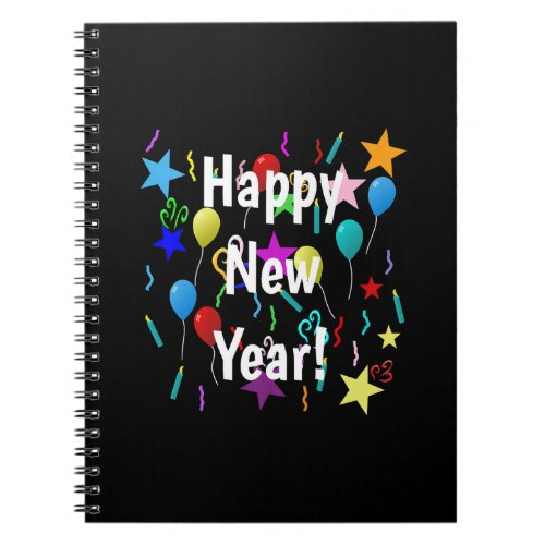 Funny Happy New Year Eve 2023 Party Decorations Ce Notebook