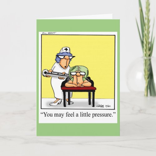 Funny Happy Nurses Day Greeting Card