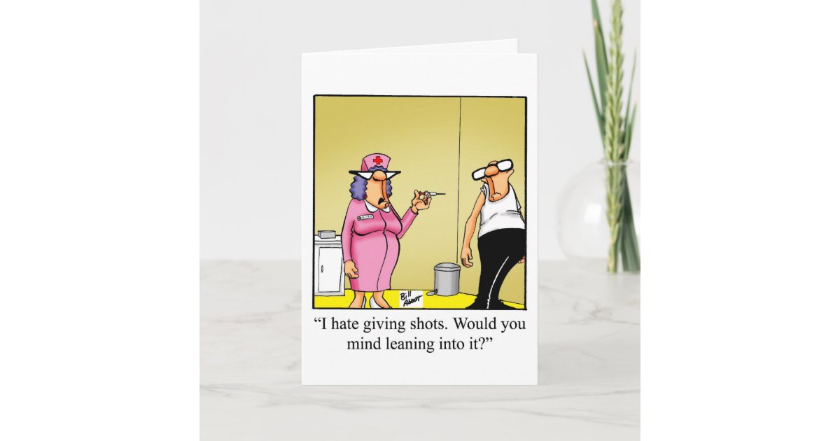 Funny Happy Nurses Day Greeting Card | Zazzle.com
