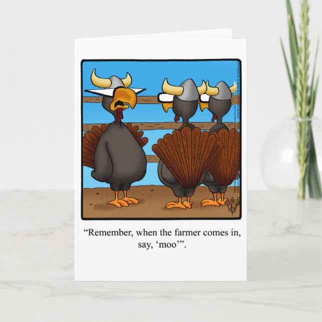 Funny Happy Thanksgiving Greeting Card | Zazzle