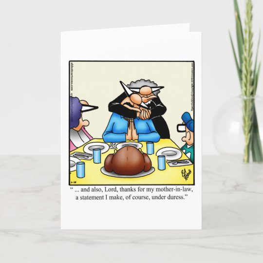 Funny Happy Thanksgiving Greeting Card | Zazzle.com