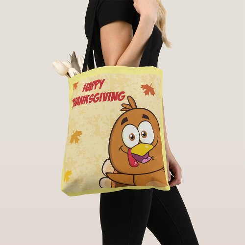 Funny Happy Thanksgiving Tote Bag