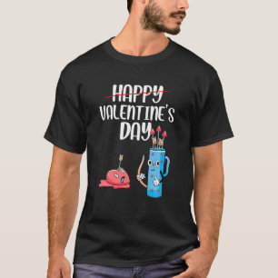 Funny Happy Valentine's Day Anti Valentine Couple T-Shirt